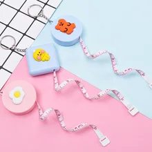 

1pc Mini Measuring Tape 60 Inch /1.5M Retractable Ruler with Inch Centimeter Scale for Body Waist Measurements Home Sewing Tools