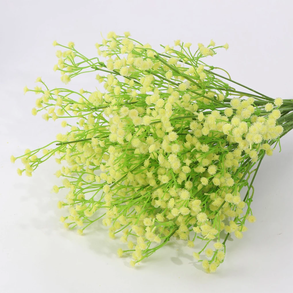 

12 Pieces Artificial Flower Ceremony Simulation Flowers Plastic Plant