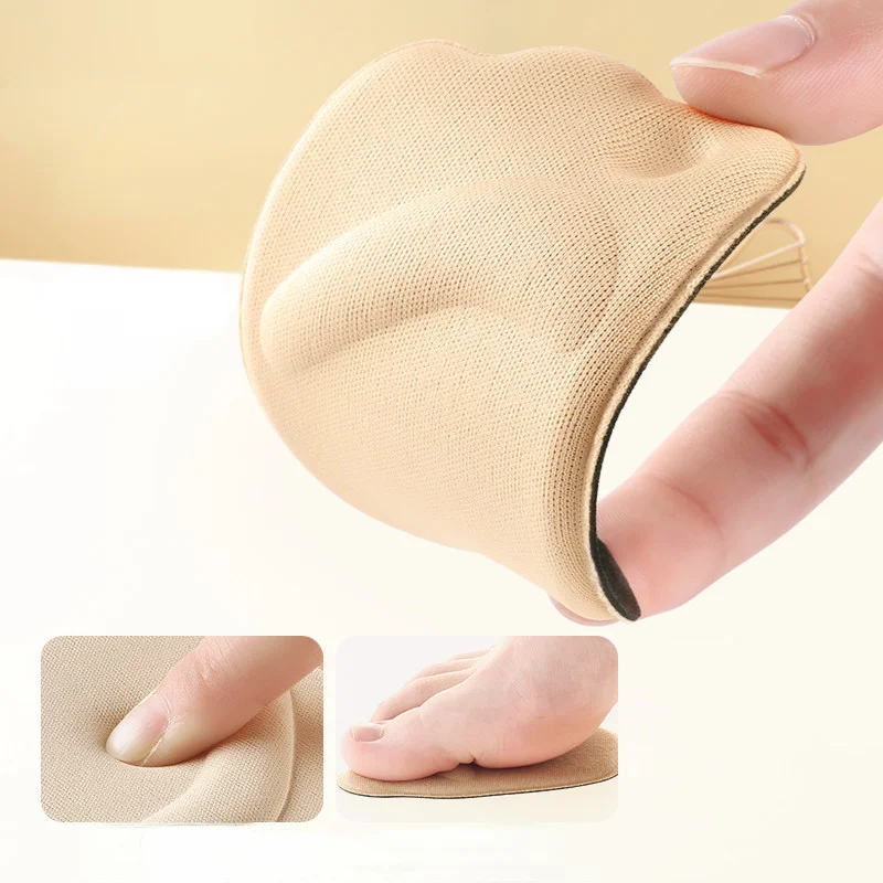 4 paia di cuscinetti per l'avampiede delle donne tacchi alti mezze solette memory foam antiscivolo adesivo posteriore protezione antidolorifici cuscinetti per scarpe_voghion.com