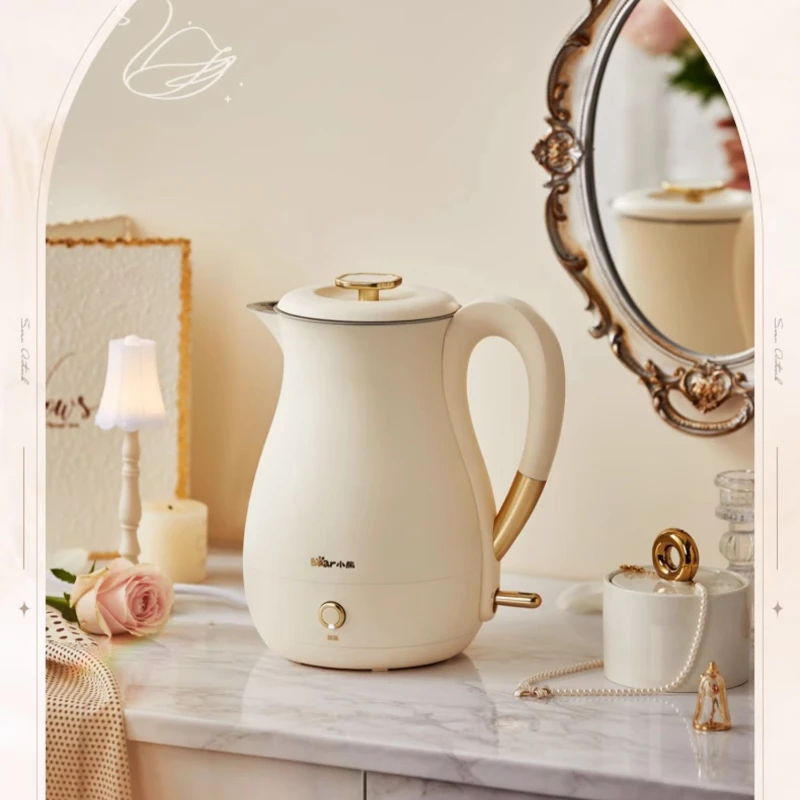 Swan Pot Household Kettle Thermal Insulation Integrated 316L Stainless Steel Internet Box Constant Temperature Electric Kettle 3