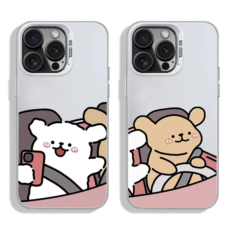 Funny Animal Drive Dog Couple Phone Case for Samsung Galaxy S22 S23 S24 Ultra S25 S20 Plus S21 FE 5G Hard Cover Aesthetic Fundas 6 Funny Animal Drive Dog Couple Phone Case for Samsung Galaxy S22 S23 S24 Ultra S25 S20 Plus S21 FE 5G Hard Cover Aesthetic Fundas – Bild 6
