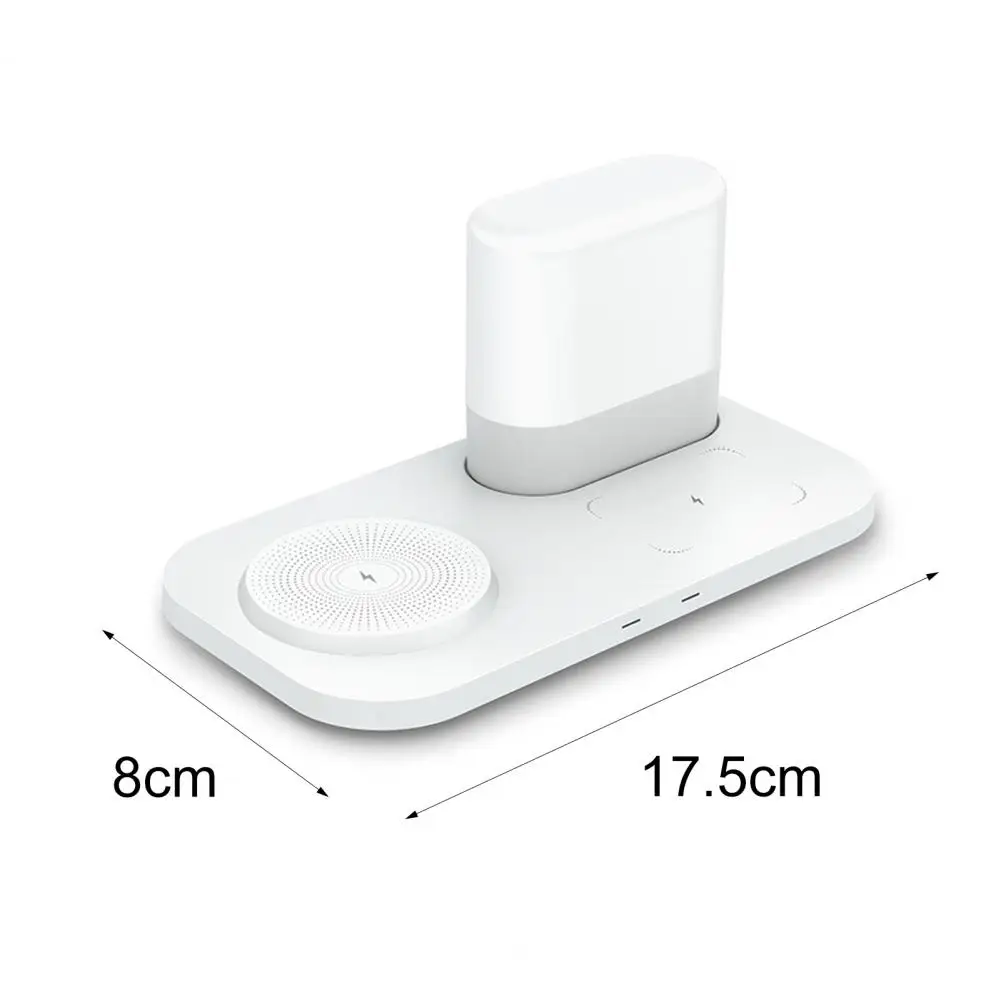 Wireless Charger with Lamp Night light Fast Induction Charging Stand for iPhone 14 13 Pro Max 12 11 Samsung
