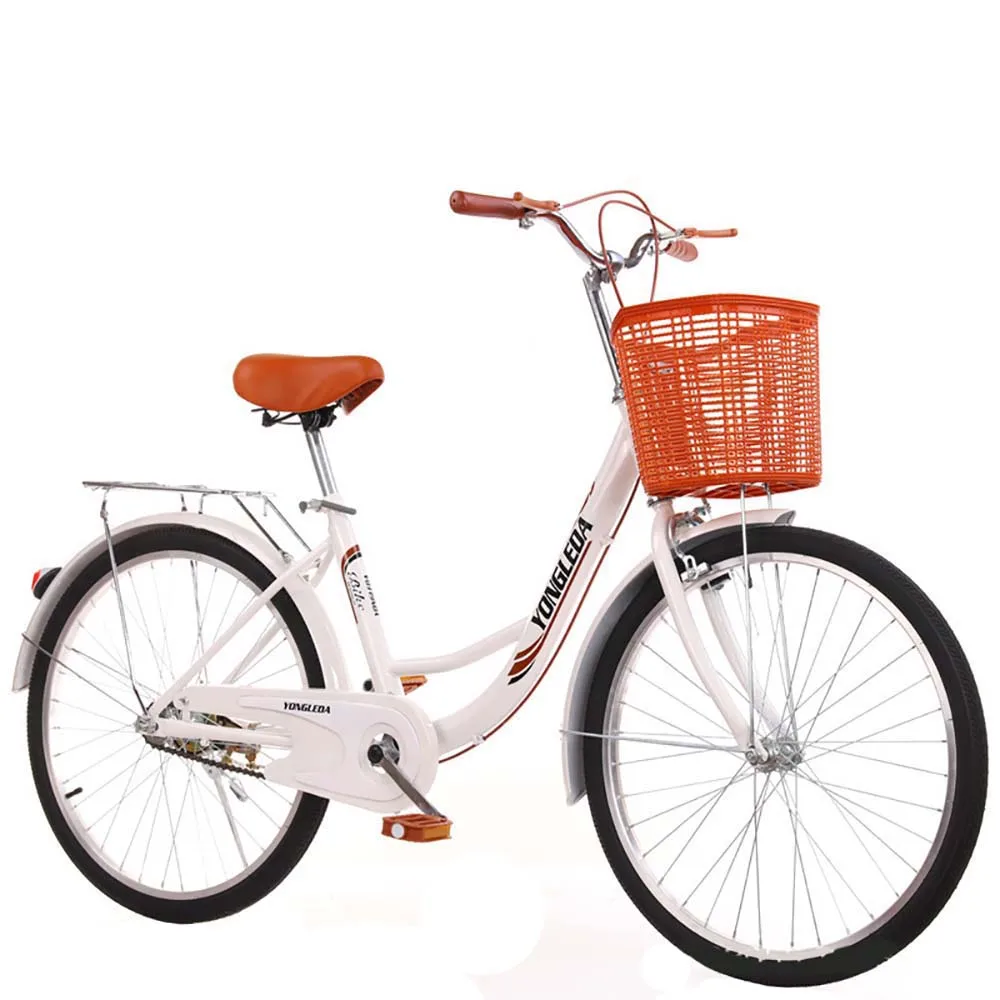 24InchBicycleUrbanLeisureBikeAdultMenAndWomenNonInflatable