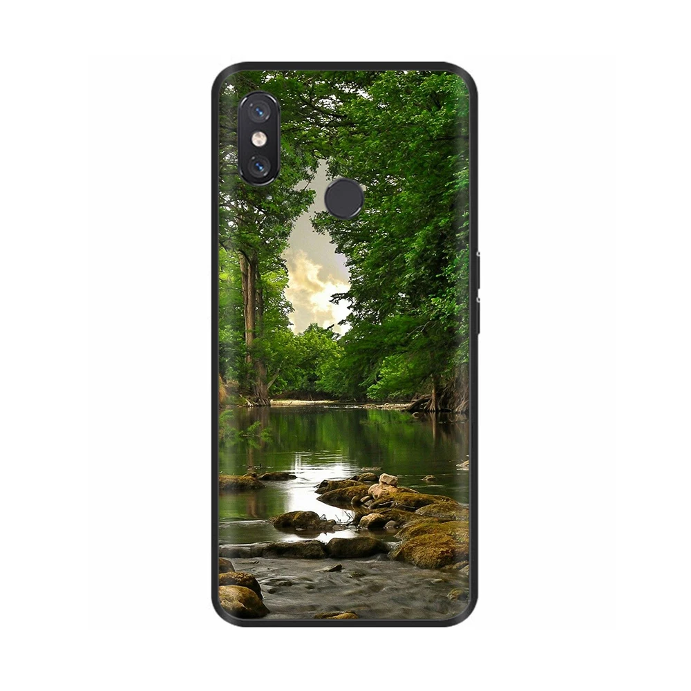 Stylish Soft Silicone TPU Phone Case - Painted Design Protective Cover & Bumper Coque