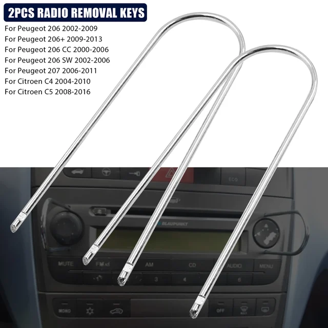 Kit d'outils de réparation pour le retrait de la Radio, lecteur Cd Audio  stéréo de voiture, avec pochette robuste, panneaux de porte d'automobile,  outil de démontage intérieur 38 pièces - AliExpress