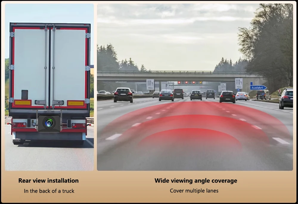 10.36 بوصة 5 قناة شاحنة نظام مراقبة الكاميرا BSD إنذار MP5 شاشة تعمل باللمس DVR مسجل فيديو السيارة AHD 1080P كاميرات عكسية