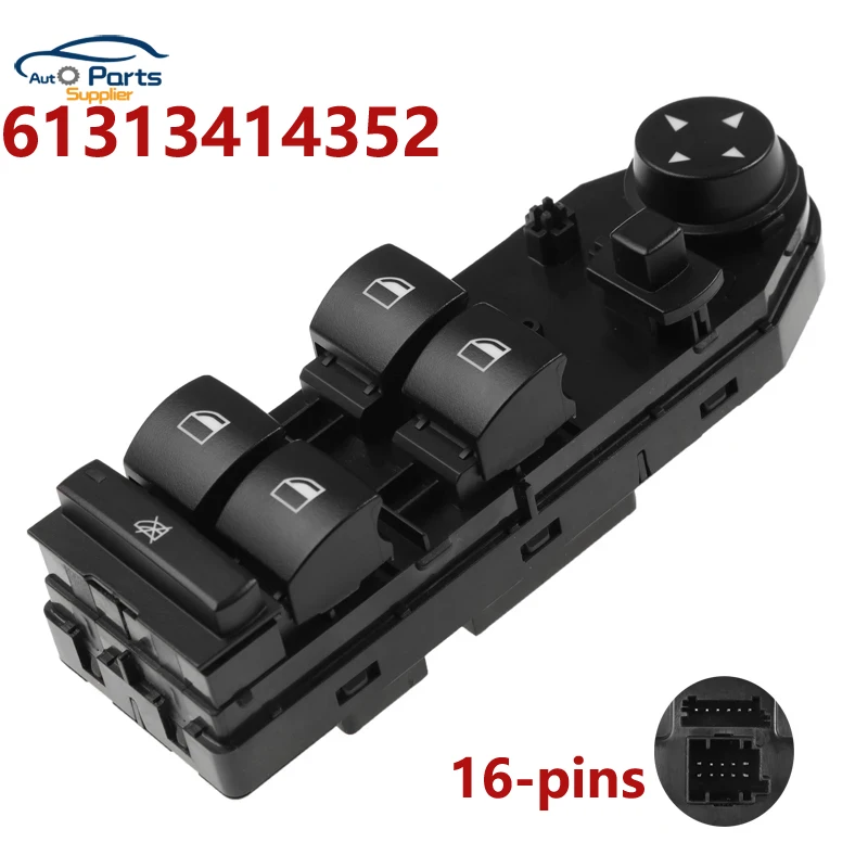 New 61313414352 3414352 Electric Panel Power Window Switch For BMW
