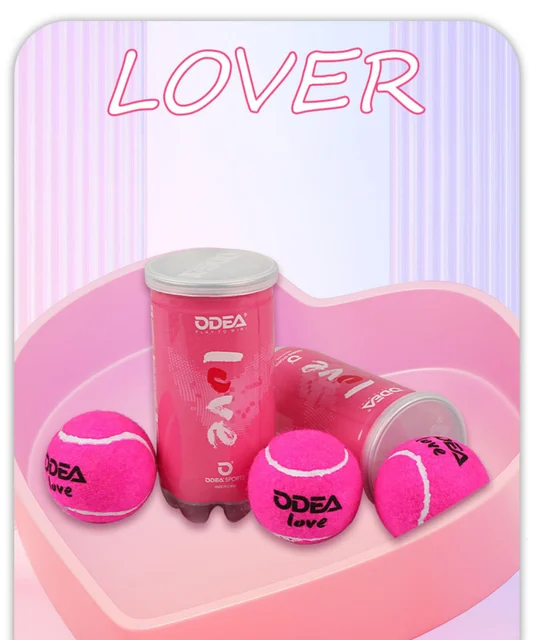 ODEA テニスボール(ピンク)60球 ODEA テニスボール(ピンク)60球