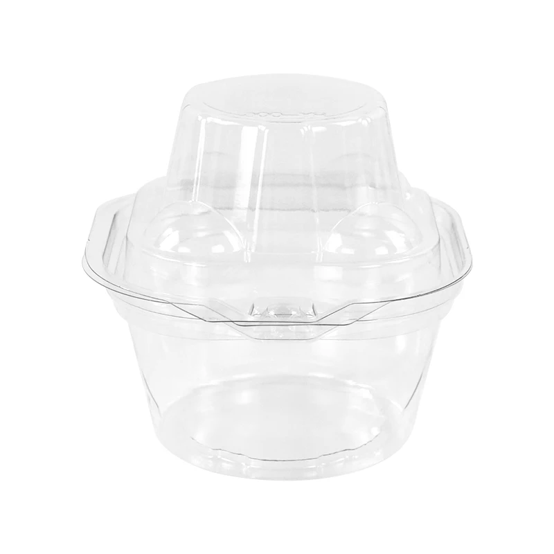 20/50Pcs Individual Cupcake Boxes Clear Muffin Cake Dessert Holders with Dome Lids, Tra... - SKU CCH01507 - UGI Packaging