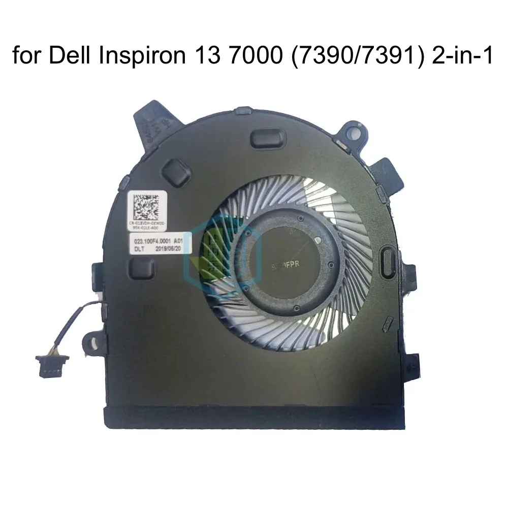 Laptop CPU Cooling Fan for Dell Inspiron 13 7000 7390 7391 2-in-1 P113G001 023.100GI.0011 PC Cooler 01XVDH 0HYPYN HYPYN 1XVDH cooling fan