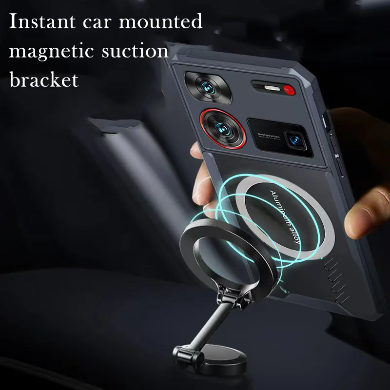 Magnetic Heat Dissipation Back Cover Case