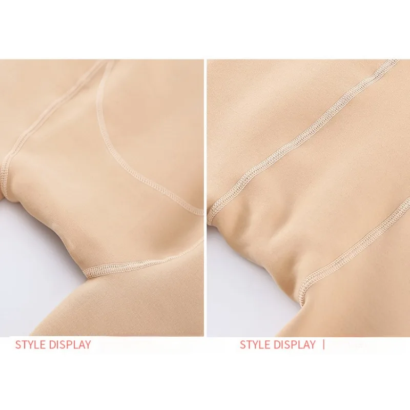 Soft Fleece Tights for Pregnant Women Adjustable High Waist Maternity Pantyhose Belly Support Leggings Autumn Winter