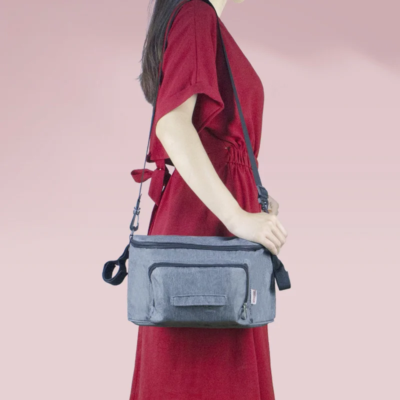 Baby Stroller Organizer Diaper Bag Mummy Bag Large Capacity Mommy Travel Hanging Carriage Pram Stroller Storage Accessories 6