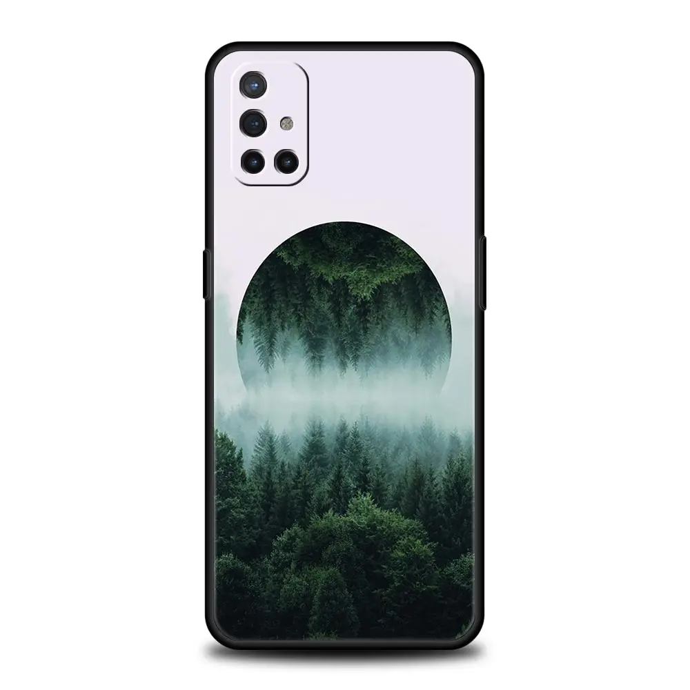 Forest Geometry Wood Design Phone Case Cover