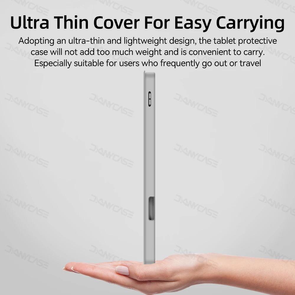 Multi-Function Protective Tablet Case with Auto Sleep/Wake Cover