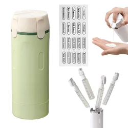 Versatile Travel Refillable Bottles for Toiletries and Cosmetics (B green)