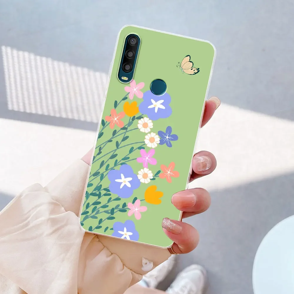 Clear Silicone Soft TPU Back Cover - Shock-Absorbent Clear Bumper Case