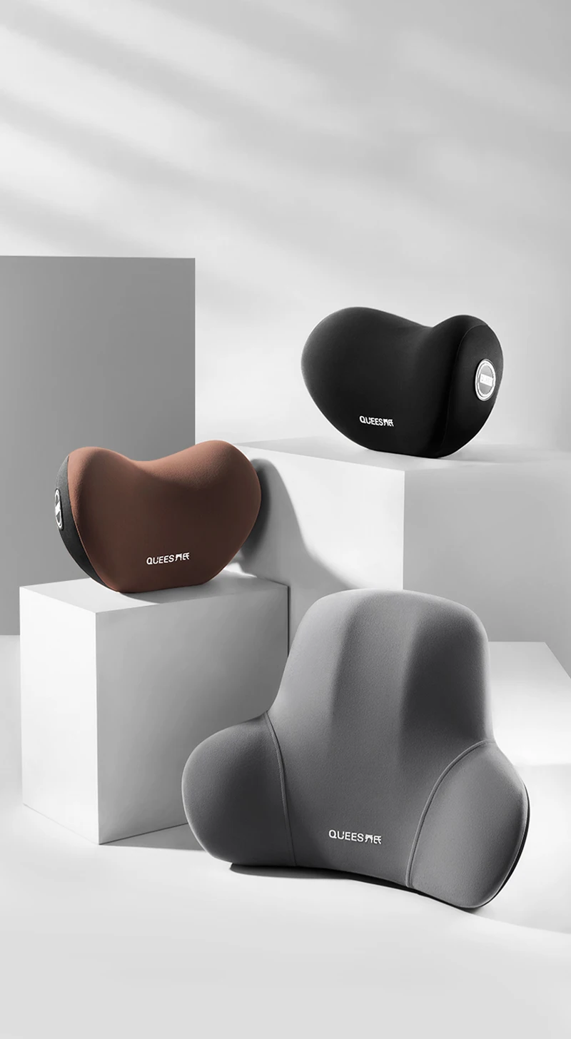 Car seat headrest pillow