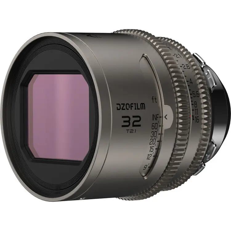 DZOFilm Arcana 32mm/45mm/75mm T2.1 풀 프레임 1.5x 아나모픽 프라임 렌즈 (ARRI PL 마운트용)