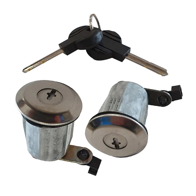 Car Cylinder Door Lock Barrel Key Set 05-14 Compatible With Peugeot 107  Citroen C1 Toyota Aygo 9170.Y8 1608746380 9135S2 9136.T0 : :  Automotive