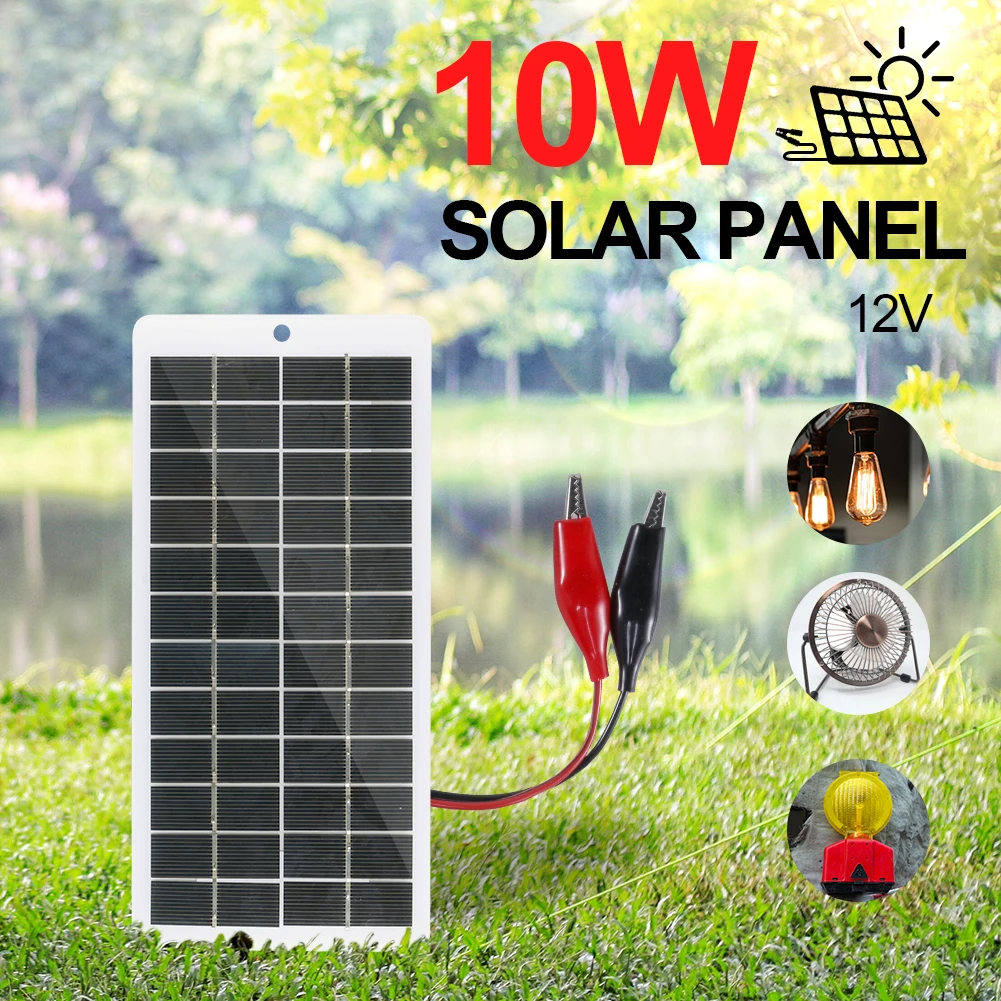 Portable Polysilicon Solar Power Charger for Outdoor Use
