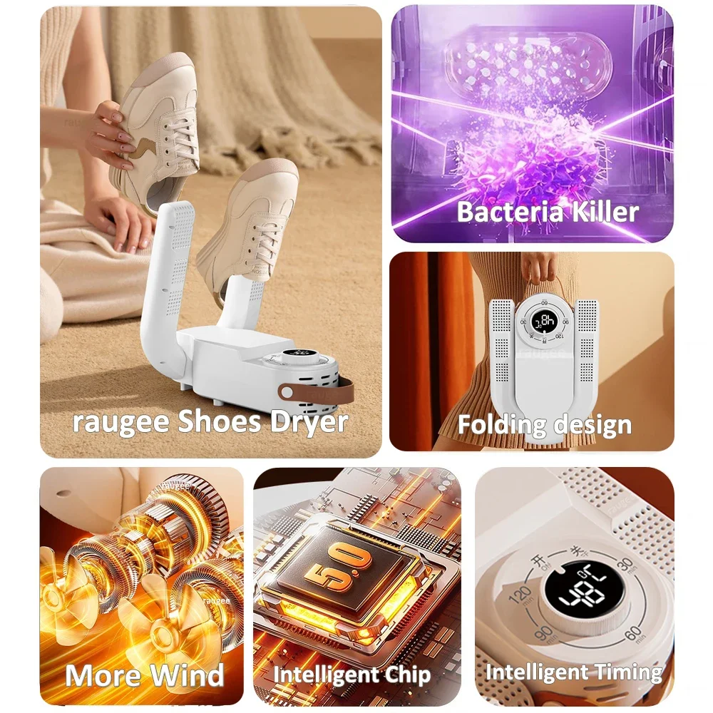 2025 New Electric Shoe Dryer Canvas Shoes, Casual Shoes, Sneaker Quick Dryer Suitable for Most Sports Shoes USB Shoe Dryers 3