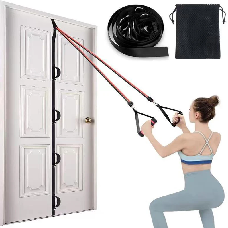 Door Anchor Strap for Resistance Bands Exercises Multi Point Anchor Portable Exercise Band Space Saving Home Workouts resistance bands,resistance band,resistance strap,resistance door anchor