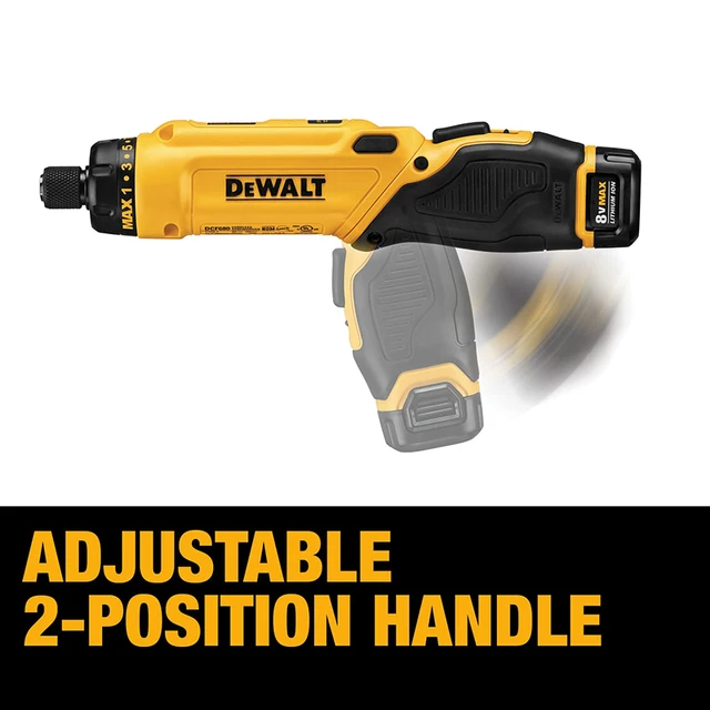 4V Max* Cordless Screwdriver With 1-Inch Screwdriver Bits