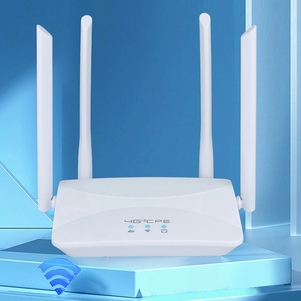4G Lte Cpe Router 150Mbps Rj45 Wireless Home Router 4 Antenne Esterne Power Signal Booster Modem Hotspot Con Slot Per Sim Card