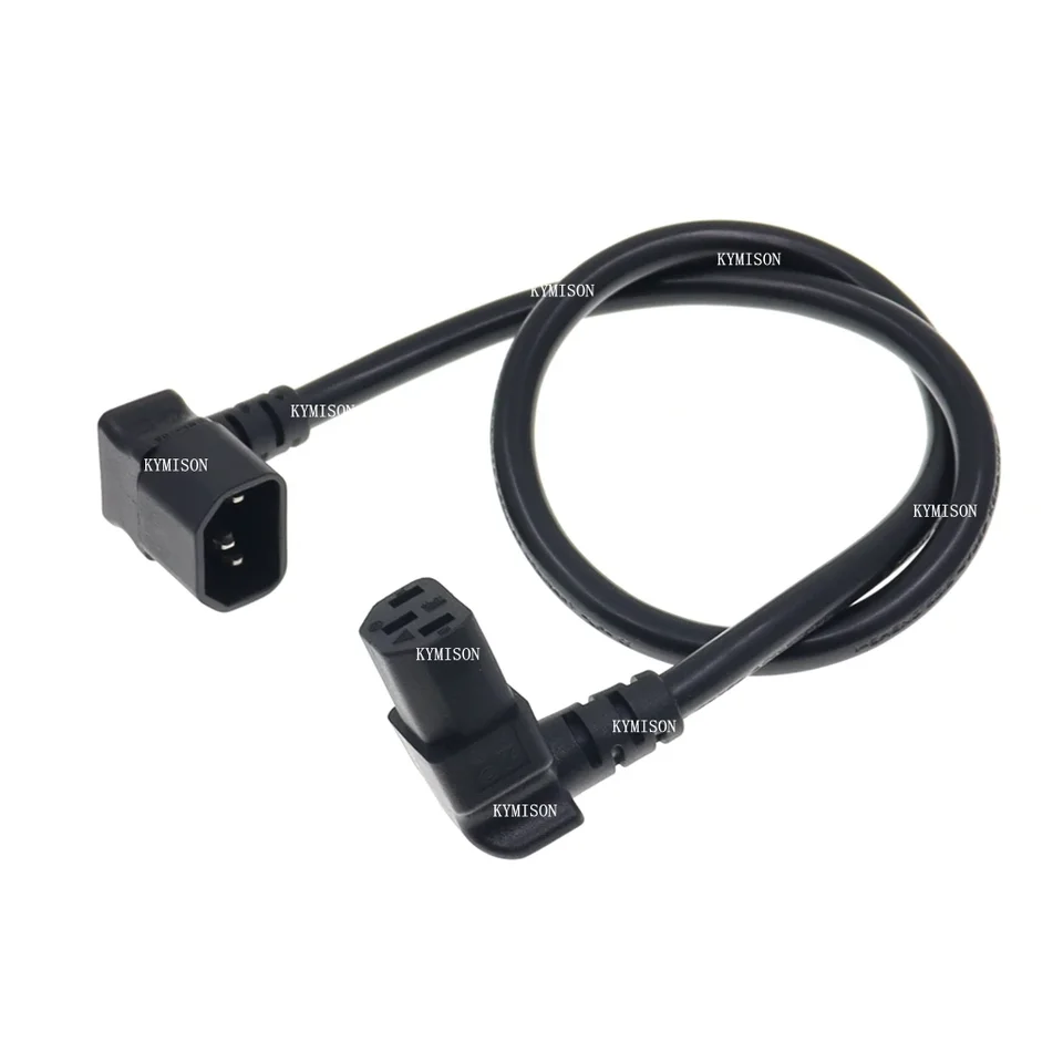 Connettore IEC 320, da C7 a C8, 90 gradi, verso l'alto, verso il basso