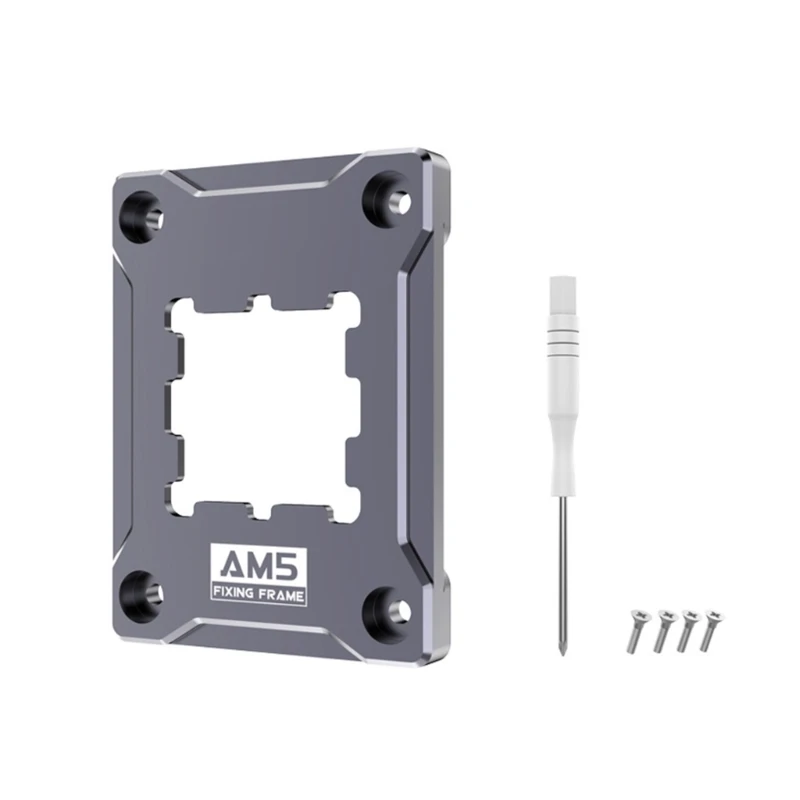 

AM5 CPU Contact Frame CPU Bending Correction Anti-Bend Buckle Durable Metal Buckle for Backpack Security Protector