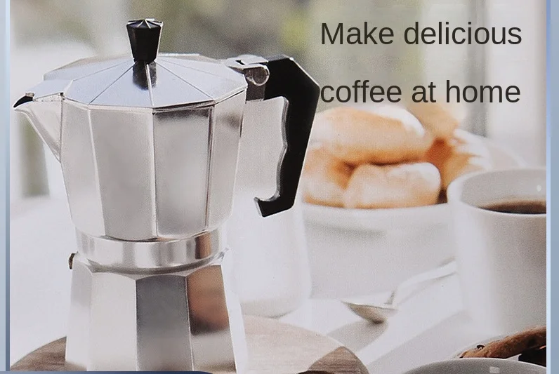 

Алюминиевый кофейник для мокко, восьмиугольный котелок, восьмиугольный котелок для мокко