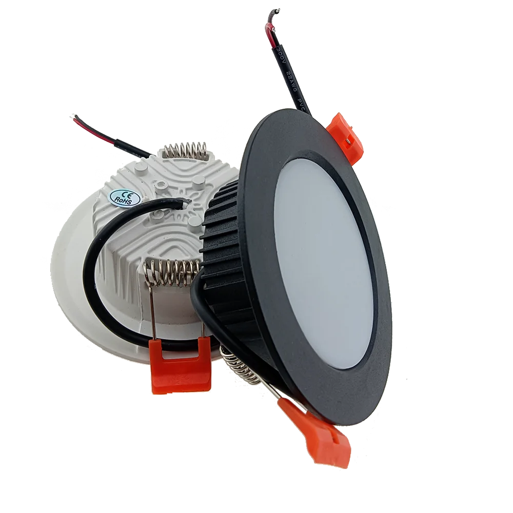 야외 방수 RGB LED 다운라이트, 크리스마스 축제 노벨티 무드 천장 스포트라이트 램프, 5V, 110V, 220V, IP65, IP66, IP67, 3W, 5W