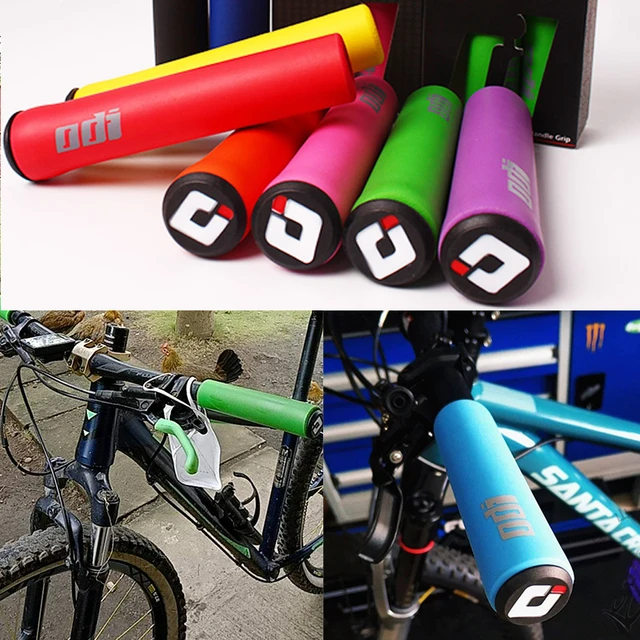 Plush Silicone Bicycle Grips