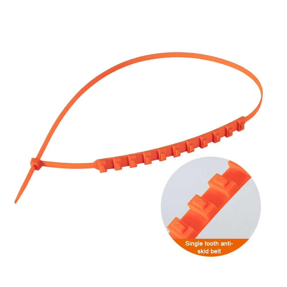 10Pcs Car Tire Chains Anti-Slip Auto Outdoor Snow Tire Anti Skid Chain Car Winter Tyres Wheels Snow Chains Emergency Accessories