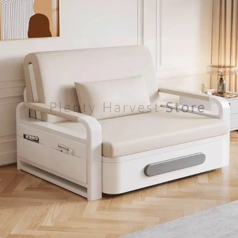 Garden Single Beds Modern Multifunctional Adjustable Spa Adults Beds Space Saving Minimalist Cama Dobravel Portatil Furniture