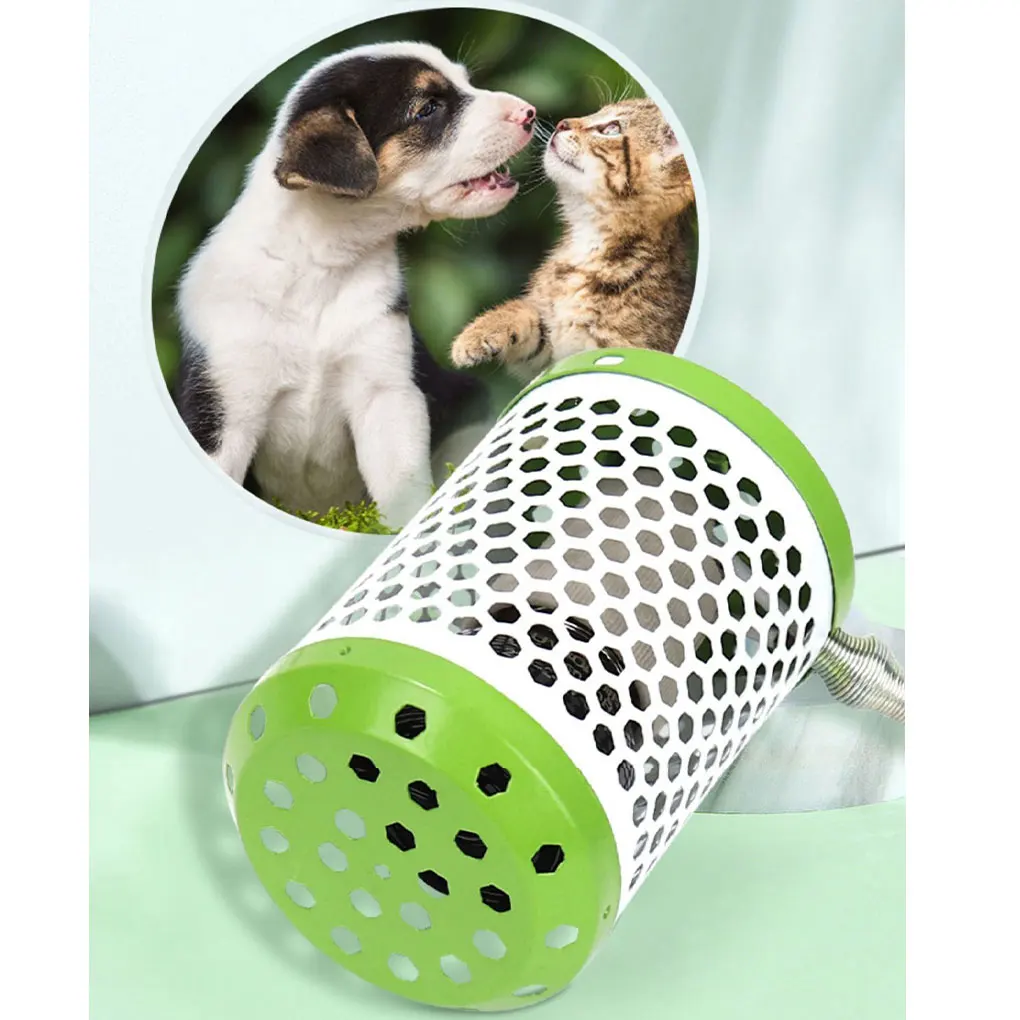 Heat Lamp Cage For Reptiles Anti-Scald Heating Lamp Holder Cage Accessories Bird Supplies Mesh For Parakeets Chickens