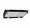 Household Range Hood with Ultra thin 600mm and stainless steel Touch Control Cooker Hood Auto Clean Rang hood portable cooker 3