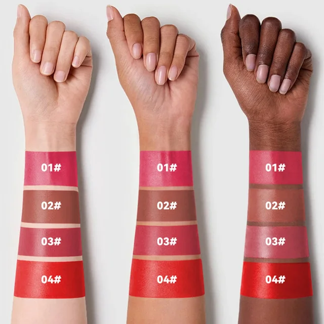 57029-0208aa.jpg Nude Brown Matte Lipstick Marker Pen Solid Lip Gloss Waterproof Long Lasting Lipstick Pencil Lip Liner Pen Lips Makeup Cosmetics