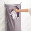 Laundry basket Dirty Clothes organizer Storage Household Large capacity Laundry bag wall-mounted Oxford For washing 2