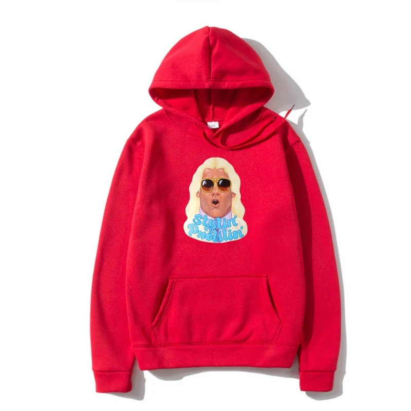Sweatshir The Silo Black Ric Flair Stylin E Profilin Wwf Capispalla 3081