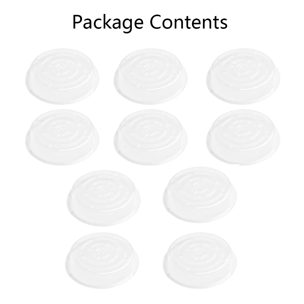 Plastic Plant Saucer 10Pcs 6/8/10 Inch Flower Pot Mat Round Base