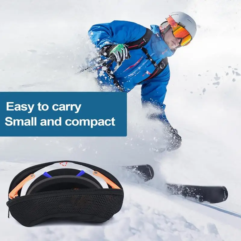 Snow Goggles Case Ski Snow Sport Glasses Box Case EVA Protection Carrying Case Women Men Goggles Glasses Storage Holder Box 3