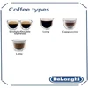 Super-automatic Espresso Coffee Machine Adjustable Grinder Manual Cappuccino Maker Double Boiler System 15 Bar Pressure Delonghi 4