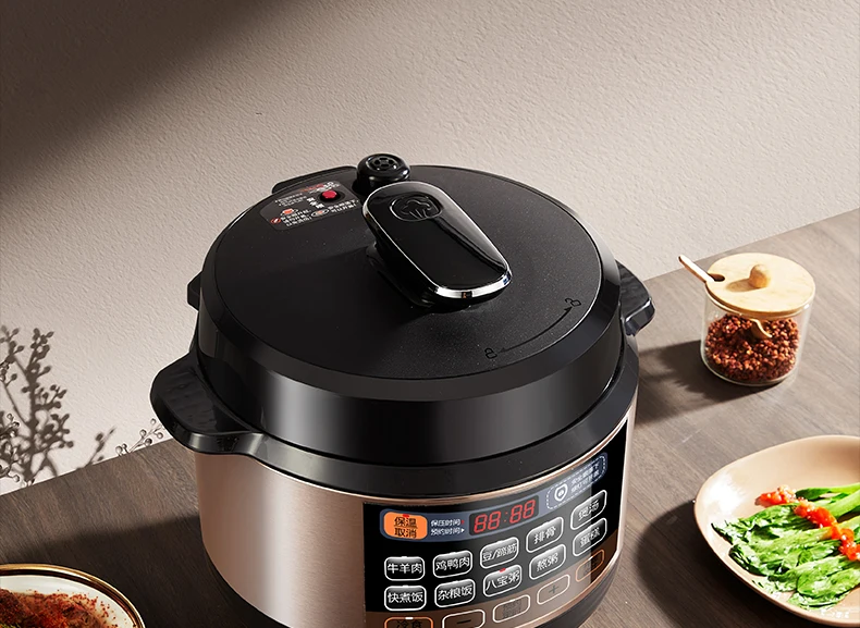220V Joyoung High-Pressure Electric Cooker with Double Pots and Multiple Functions for Family Use 3