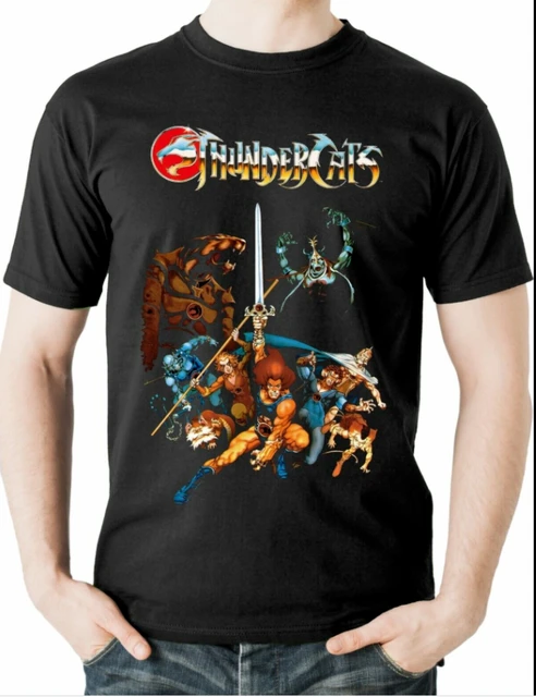 Camiseta Thundercats Thundera Desenhos Anos 80 Lion Criança