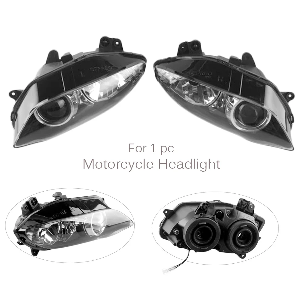 

Передняя фара для мотоцикла, фара для Yamaha YZF R1 2004 2005 2006, освещение для мотоцикла, фары, передняя фара