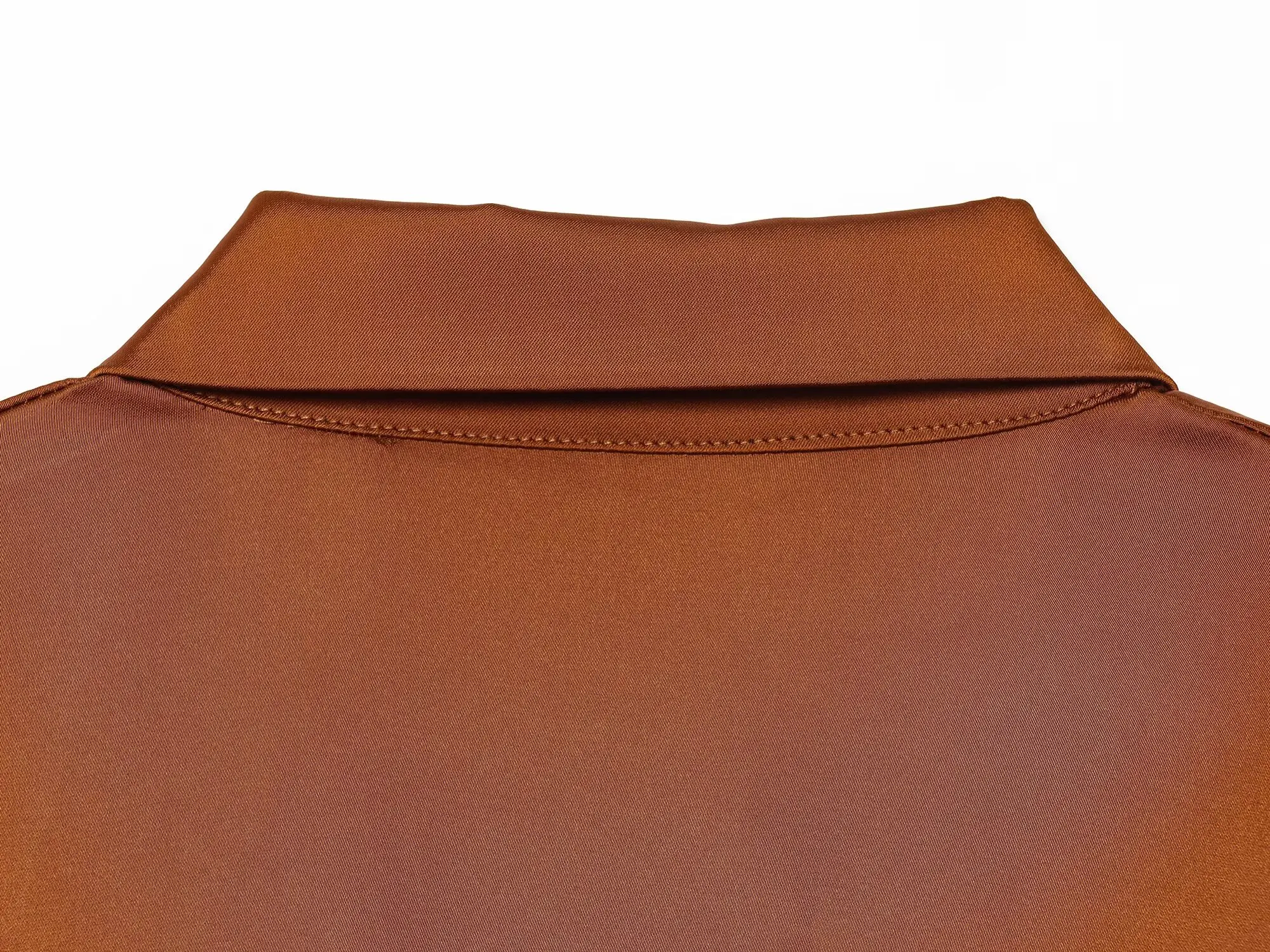 HH Damenmode, vielseitiges 3-Farben-Revers-Satin-strukturiertes High-End-Hemd, weiblich, elegant, lässig, einreihiges Langarm-Hemd – Detail 26
