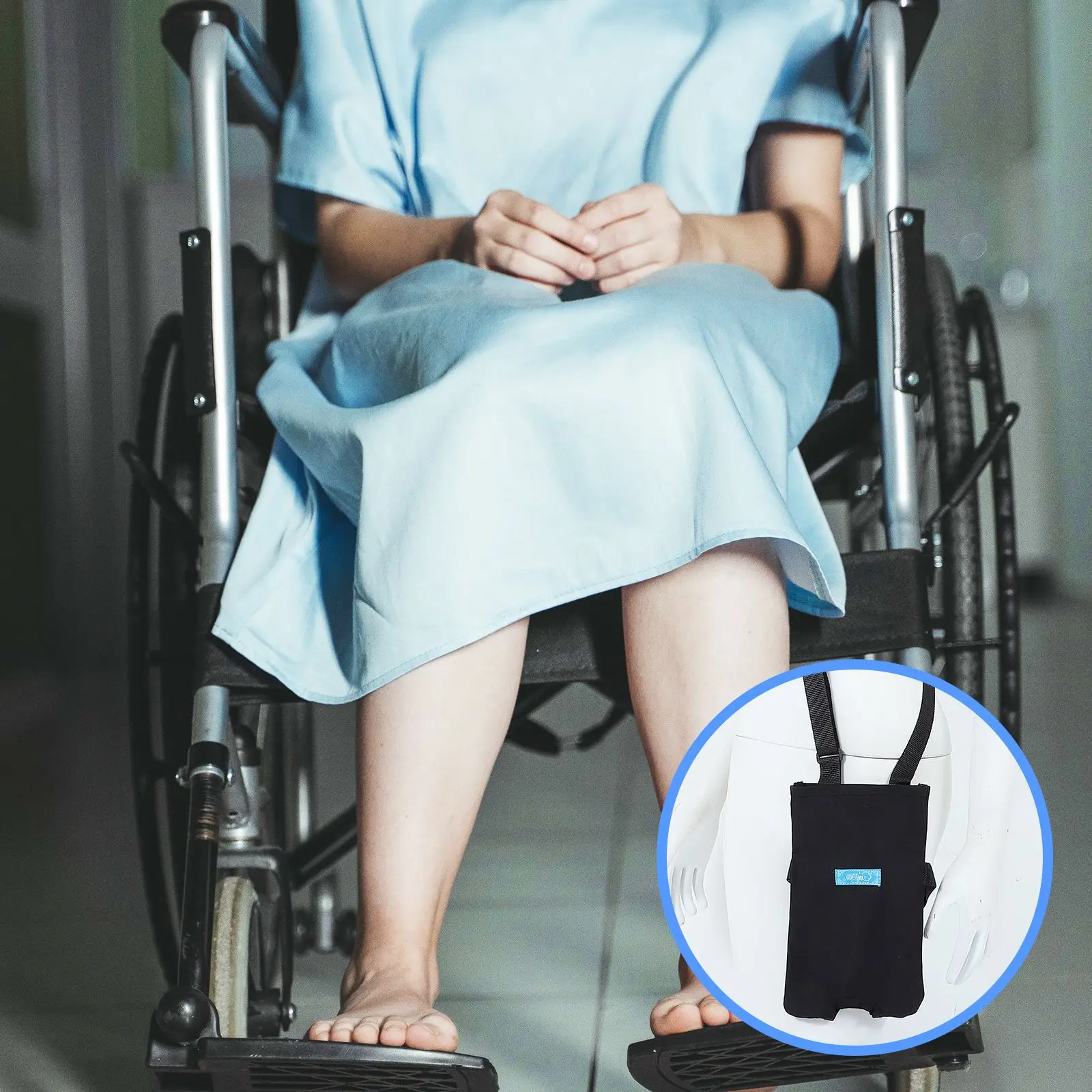 Urine Fixed Portable Urinal for Men Receiver Incontinence Bags Premium Fixing Elder