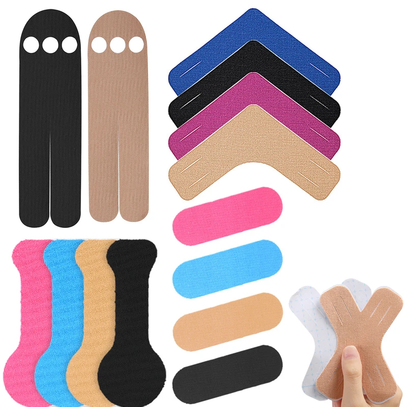 

1/2/5/10pcs Kinesiology Tape Athletic Recovery Elastic Tape Kneepad Muscle Pain Relief Knee Pads Support For Gym Fitness Bandage